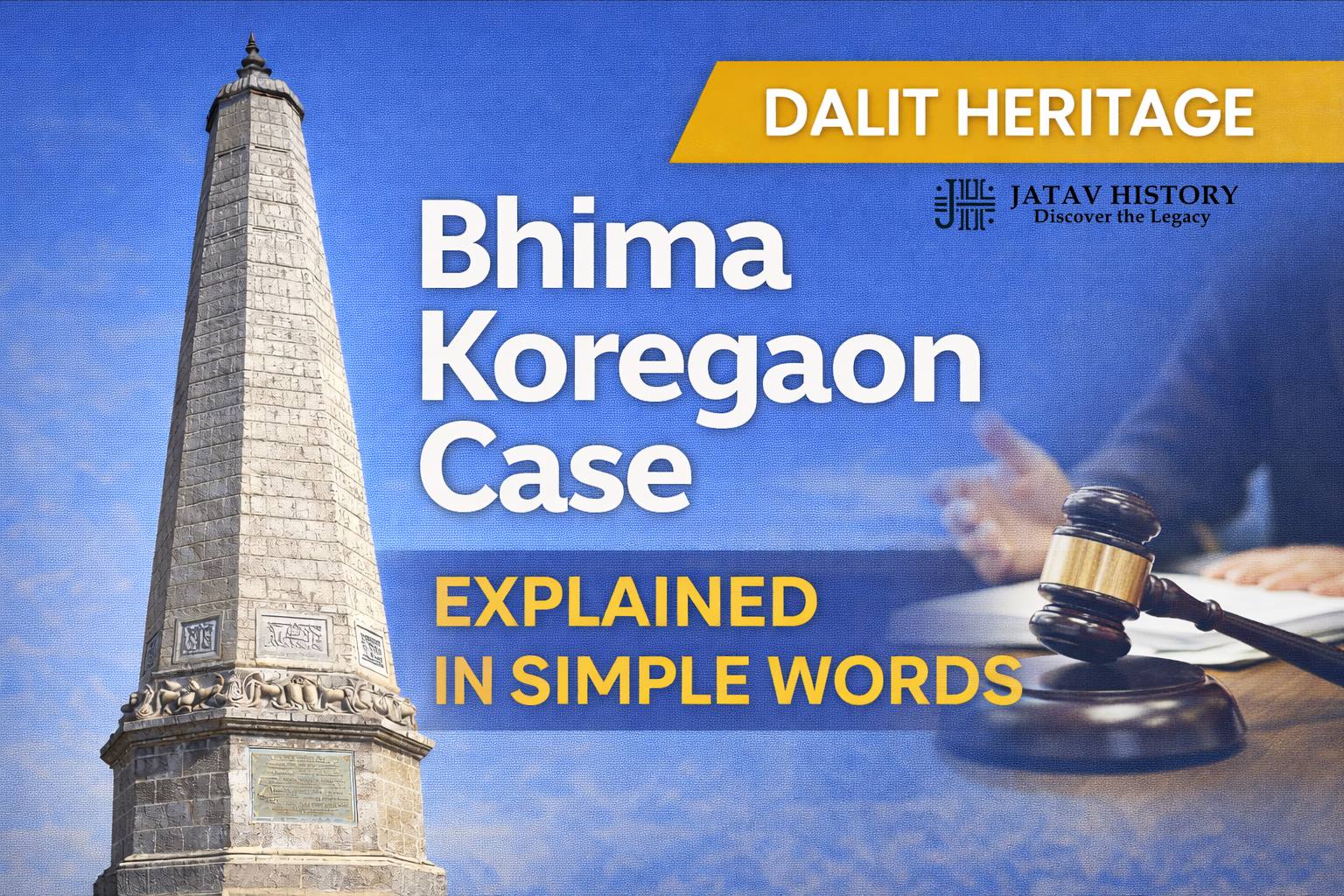 Bhima Koregaon case explained in simple words