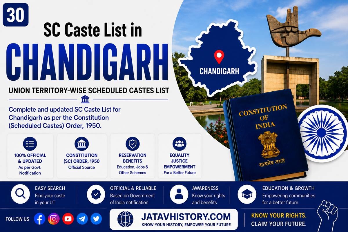 Chandigarh SC Caste List 2026