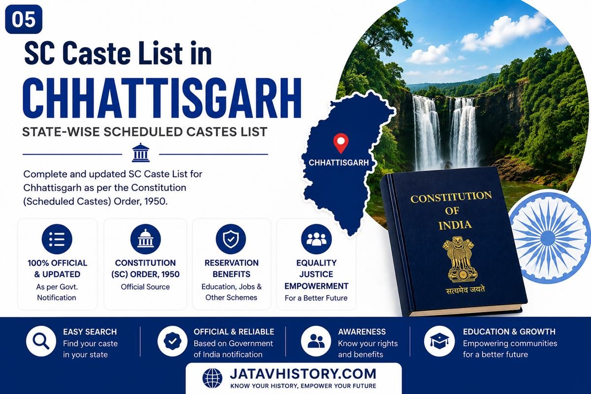 Chhattisgarh SC Caste List 2026 – Complete Scheduled Caste List