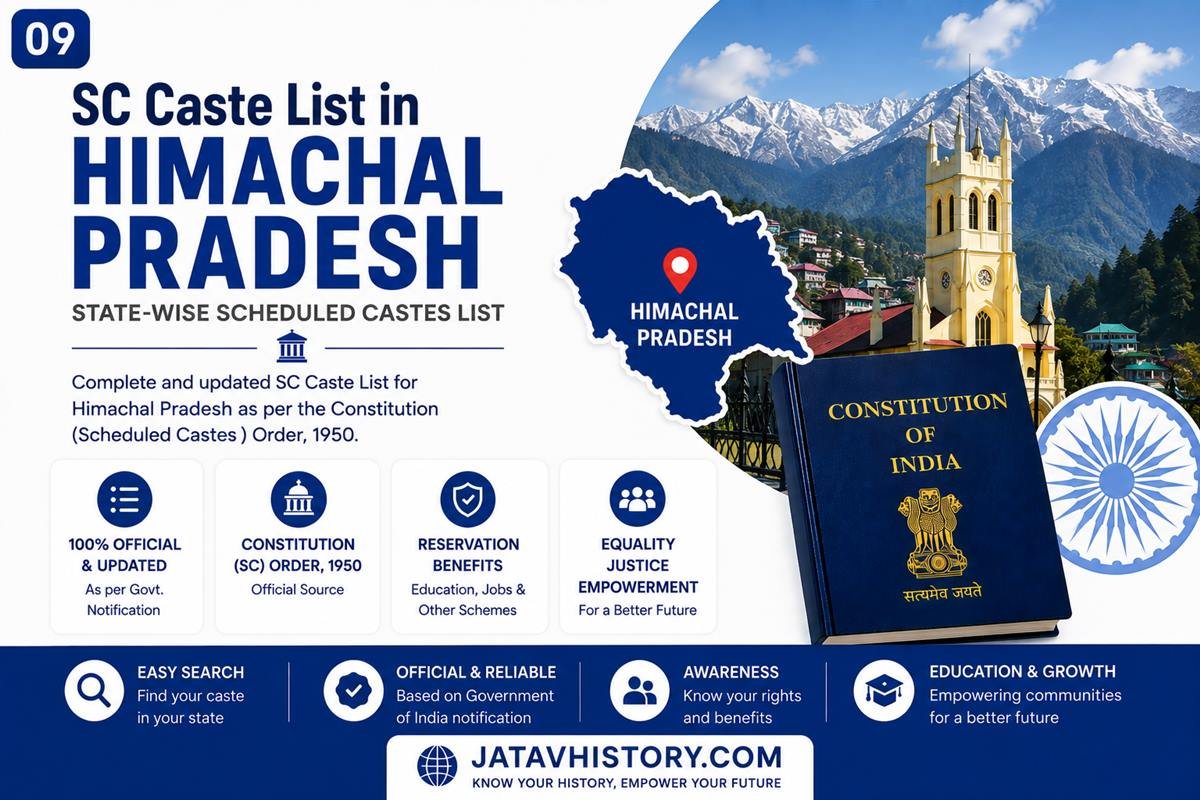 Himachal Pradesh SC Caste List 2026 – Complete Scheduled Caste List