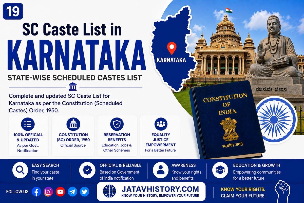 Karnataka SC Caste List 2026 – Complete Scheduled Caste List