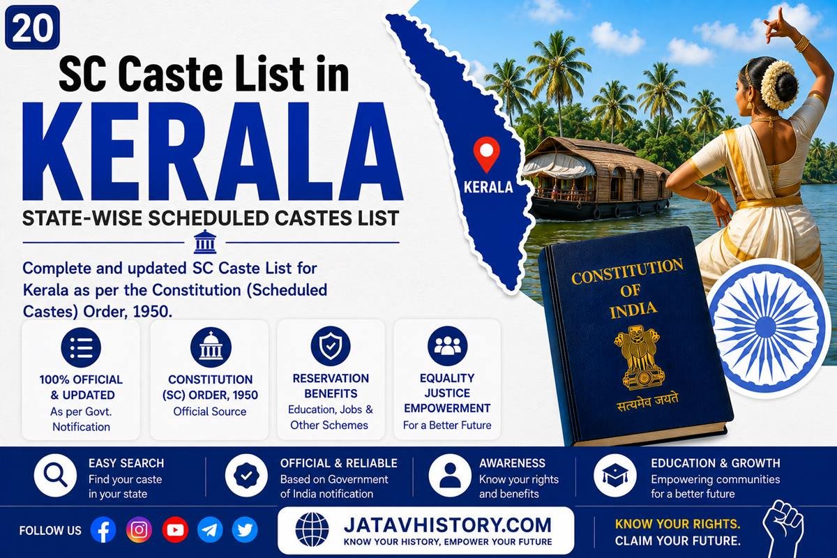 Kerala SC Caste List 2026 – Complete Scheduled Caste List