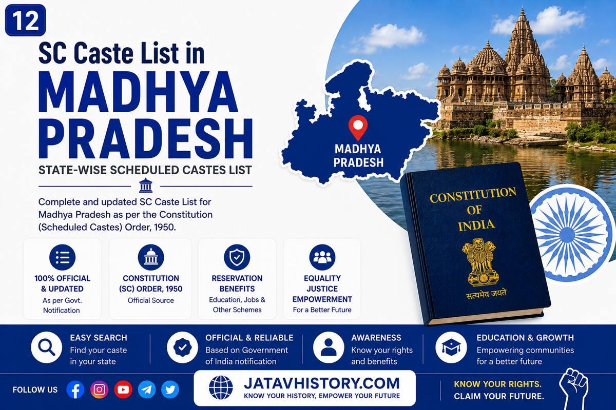 Madhya Pradesh SC Caste List 2026 – Complete Scheduled Caste List