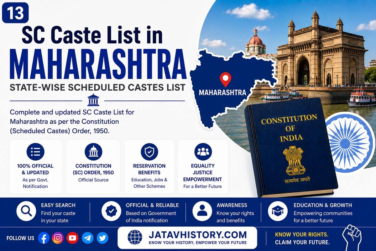 Maharashtra SC Caste List 2026 – Complete Scheduled Caste List