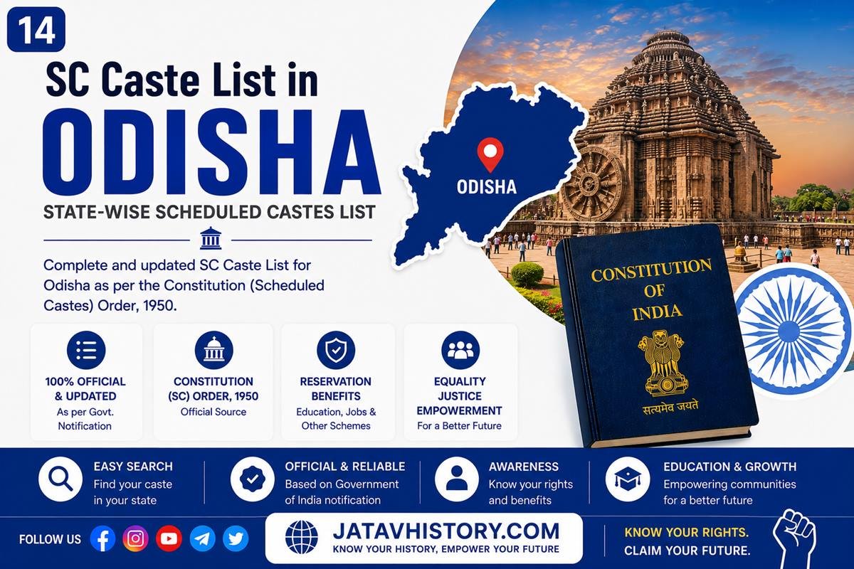 Odisha SC Caste List 2026 – Complete Scheduled Caste List