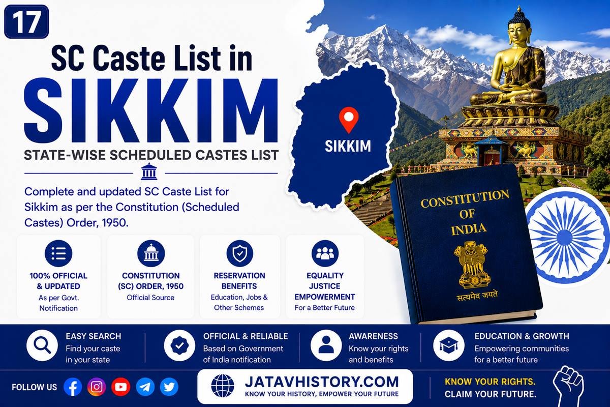 Sikkim SC Caste List 2026 – Complete Scheduled Caste List
