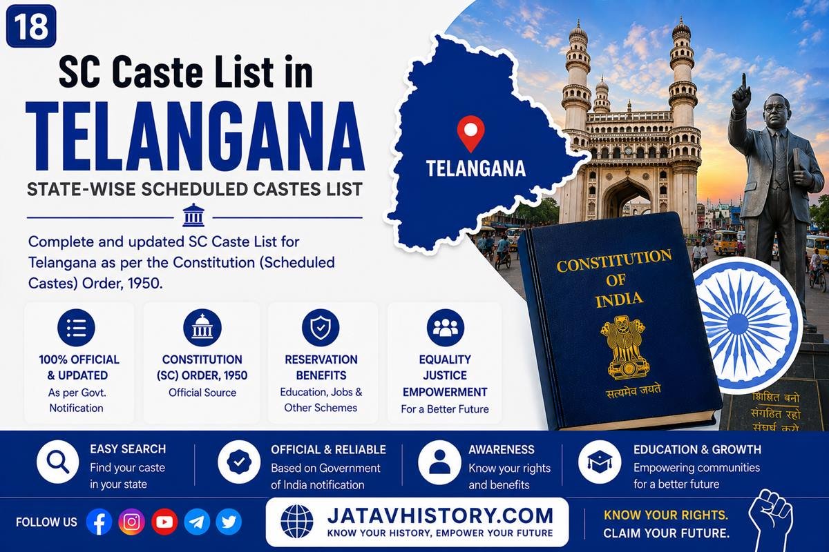 Telangana SC Caste List 2026 – Complete Scheduled Caste List