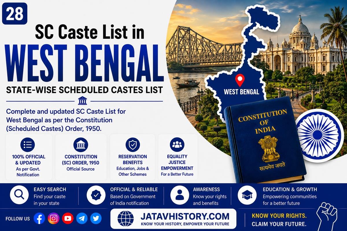 West Bengal SC Caste List 2026 – Complete Scheduled Caste List