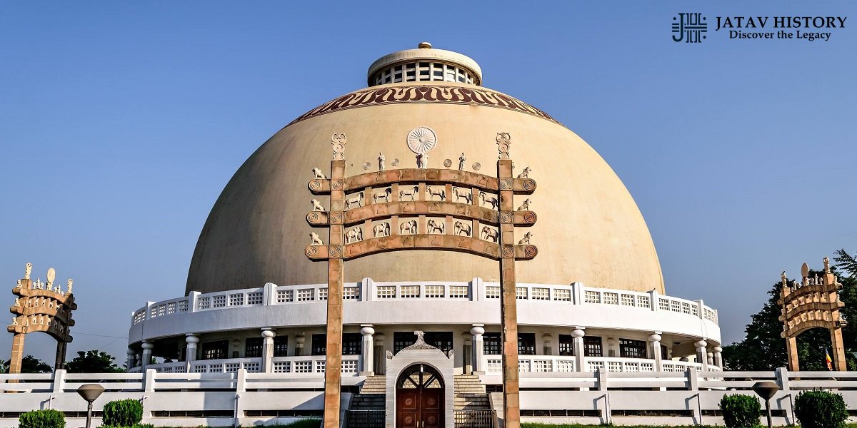 Buddhist stupa related to Dr Ambedkar history and legacy