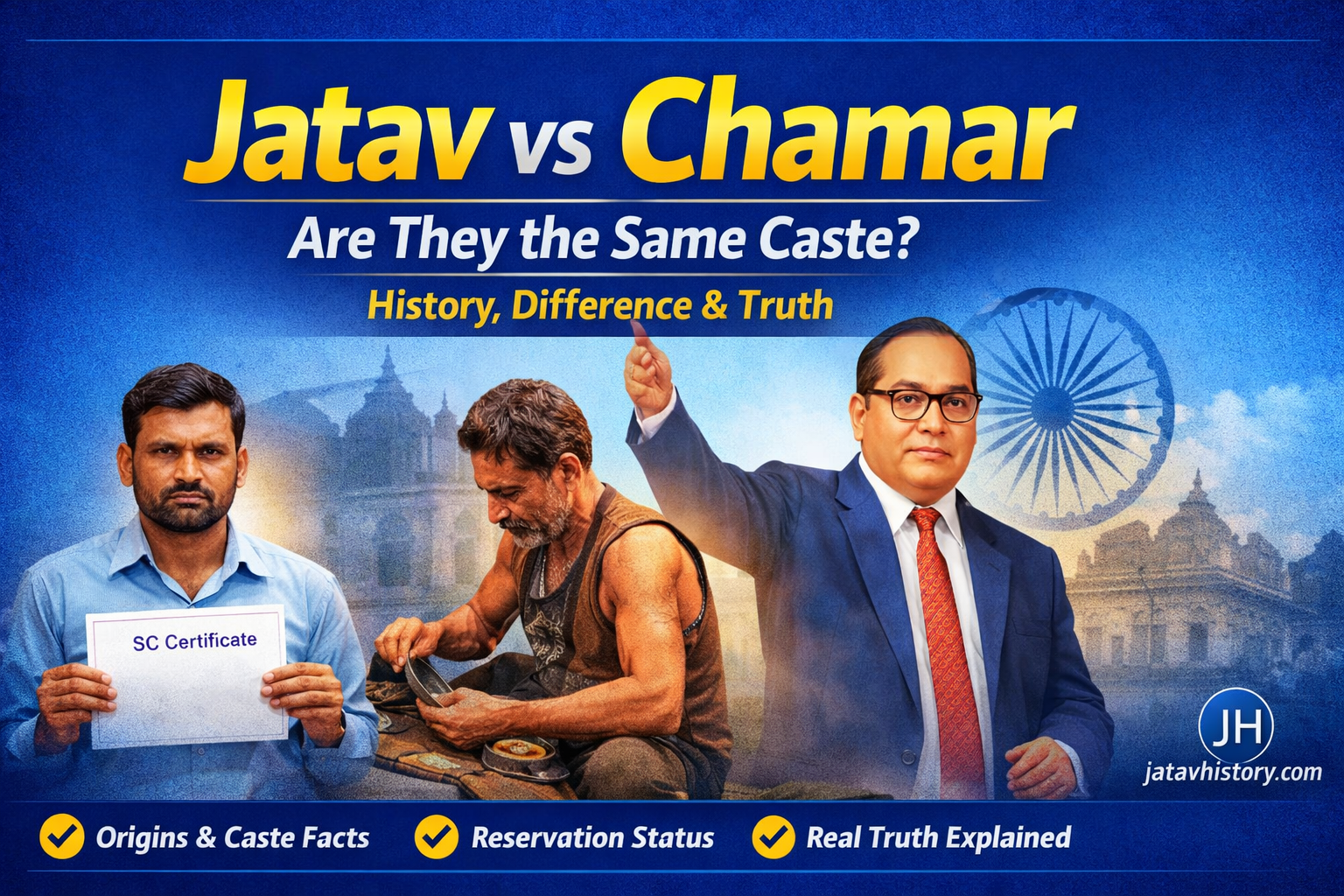 Jatav and Chamar caste difference explained