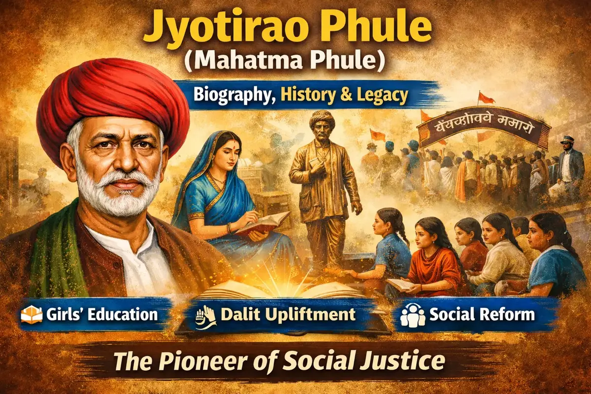 Jyotirao Phule Biography History Education Satyashodhak Samaj